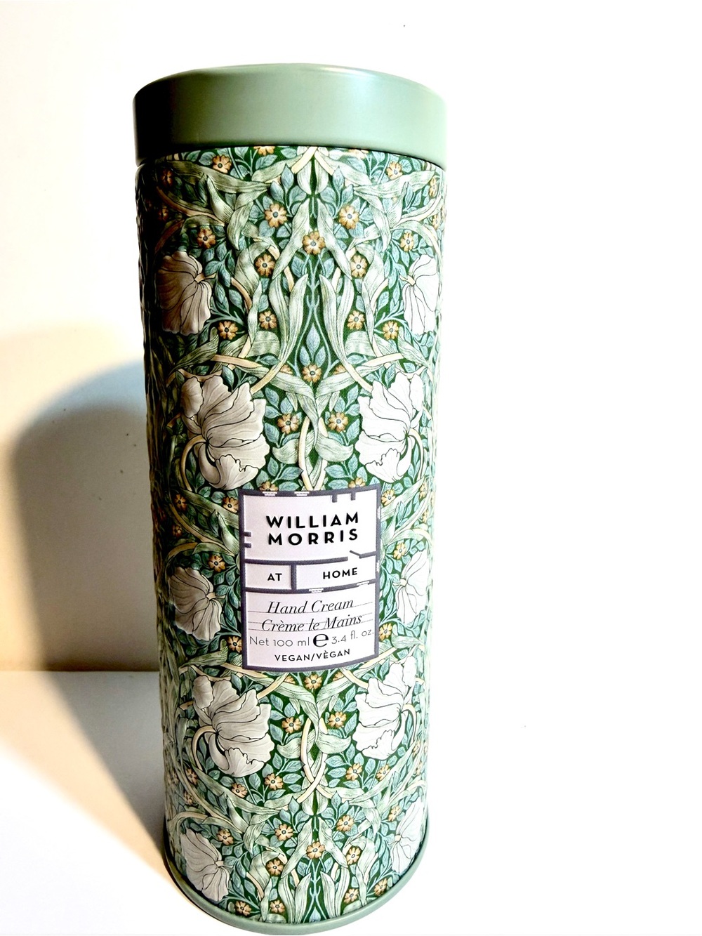 💚 2/$20 item- William Morris Gallery At Home Hand Cream in Beautiful Tin